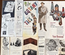 50+ Vintage 40 s-60 s Magazine Ads With Men s...