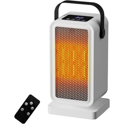 Small Space Heater Indoor Use Portable Desk Heater W/ 2s Instant Warmth Ceramic