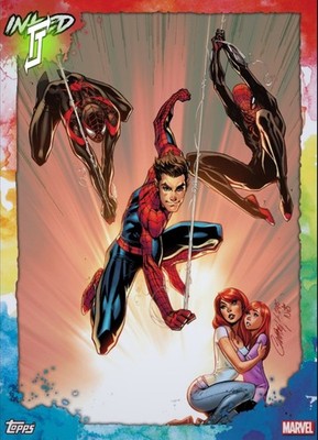 Topps Marvel Collect Inked 23 S2 - Spider-Men - SR Tilt [Digital]