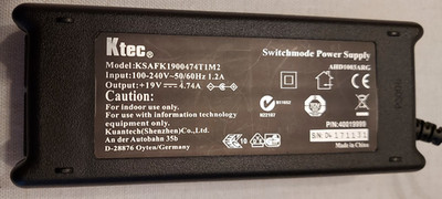 Netzteil für Notebook  oder Computer Ktect