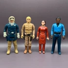 Lot of 4 Vintage Kenner Star Wars ESB 1980 Lando Luke Han Leia Loose