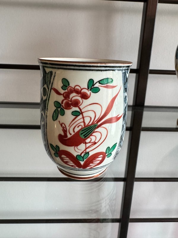 Vintage Yunomi Japanese tea cup (湯のみ).