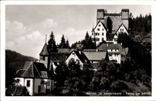Ak Berneck Altensteig im Schwarzwald, Schloss...