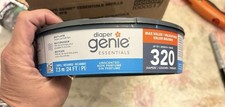 Diaper Genie Essentials Round Refill pack of 4/ Holds Up to 1280 Newborn Diapers