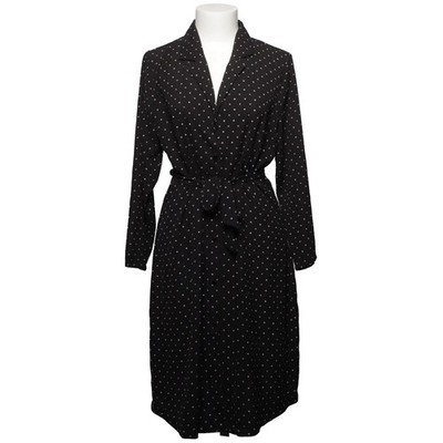 Ichi, Blusenkleid, Größe: M, Schwarz/Pink, Gepunktet, Damen #6FU