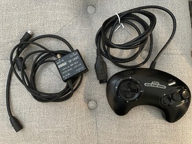 Sega Genesis Console Model 2 (MK-1631) with 1 Controller and Cables - TESTED