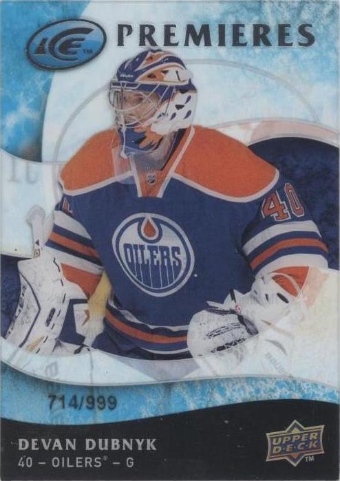 2009-10 Upper Deck Ice - Devan Dubnyk #135 - 1 of 1