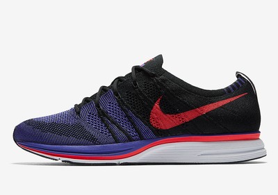 nike flyknit trainer purple