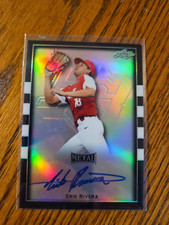 Erik Rivera Auto -2018 Leaf Metal Classic Perfect Game Etch Black #/15 Autograph