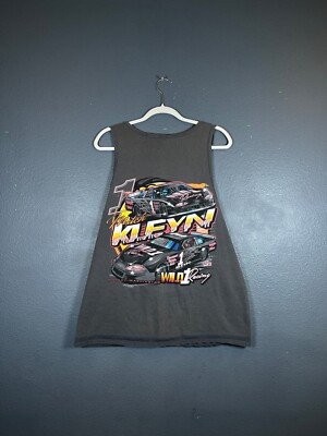 NASCAR VINTAGE T-shirt size XL men s grey Mitch Kleyn wild 1 racing hard to find