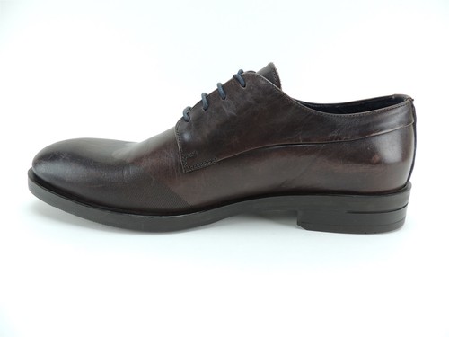 Kenneth Cole New York Men's Catch Phrase Wingtip Oxfords Brown Leather Size 9 M - Picture 3 of 6