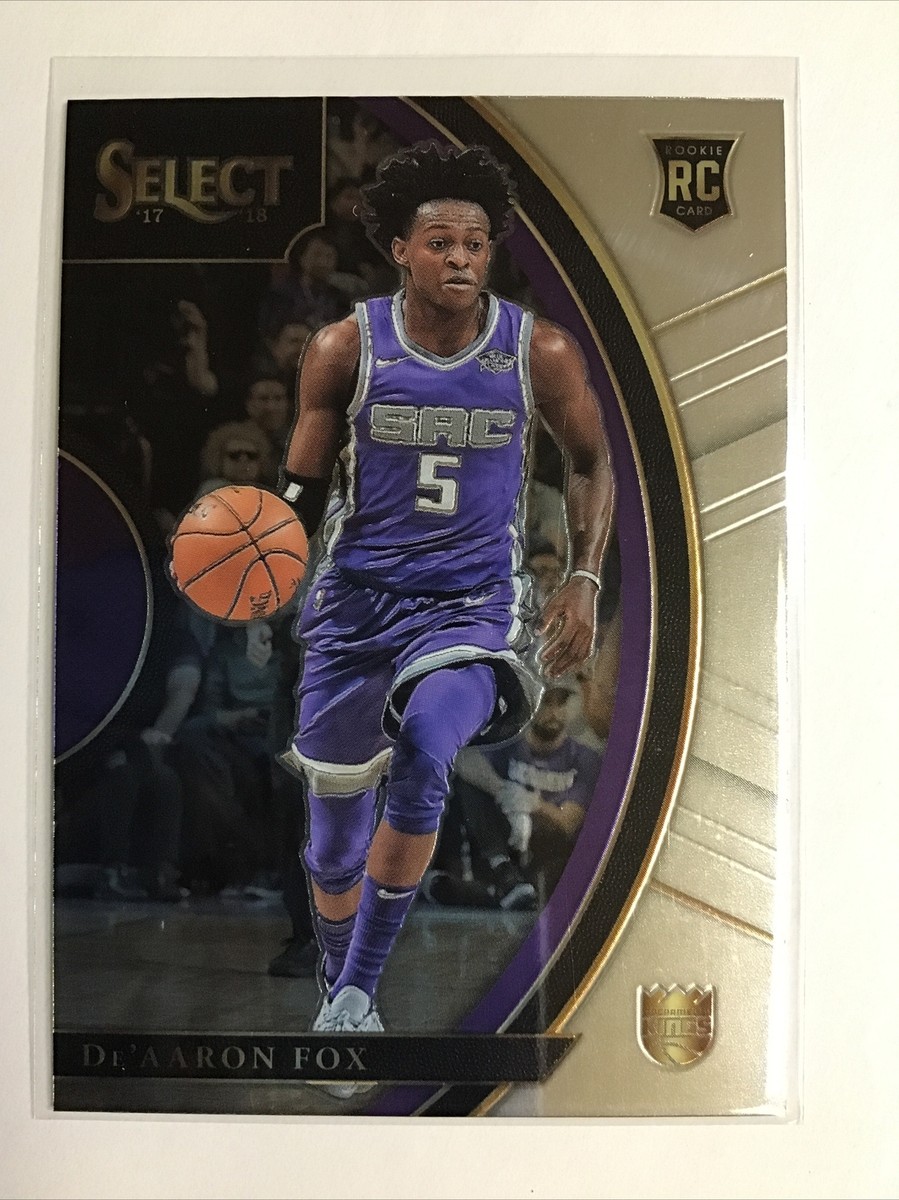2017-18 Panini Select De'Aaron DeAaron Fox Concourse #49 Rookie RC