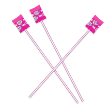 12 GRAPE Giant Pixy Stix - 15 Inches Large - Purple Flavor Sugar Candy Straws