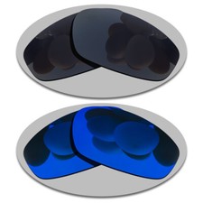 Grey Black Deep Blue Polarized Lenses Replacement For-Costa Del Mar Brine BR11