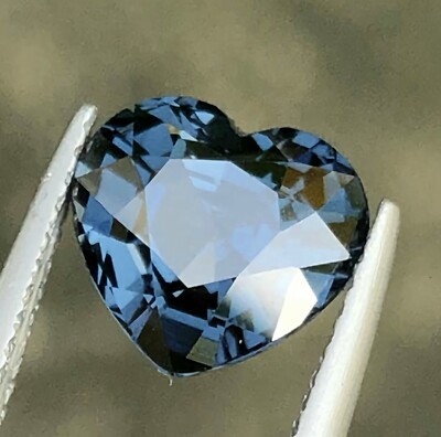 Natural Cobalt Blue Spinel 3.00CT,  BURMA (MYANMAR) Origin, AIG Certified.
