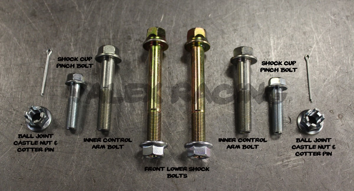 1996-2000 Honda Civic Front Lower Control Arm Hardware Kit