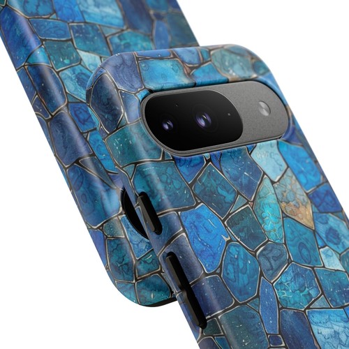 Blue Tortoise Glass Mosaic - Phone Cover Case for iPhone, Galaxy, Pixel - 第 121/281 張圖片