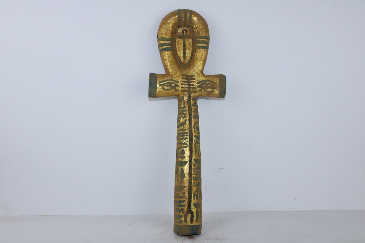 Statue Ancienne Égyptienne Ankh (Clé De Vie) - Antique - Provenance Louxor - Occasion