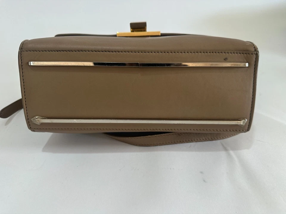 Bolsa de ombro BALENCIAGA couro bege Le Dix - Imagem 4 de 4