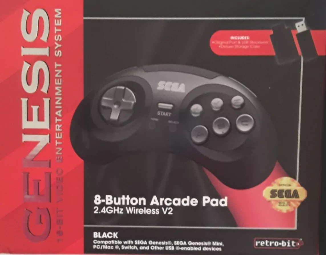 Sega genesis best sale retro bit controller