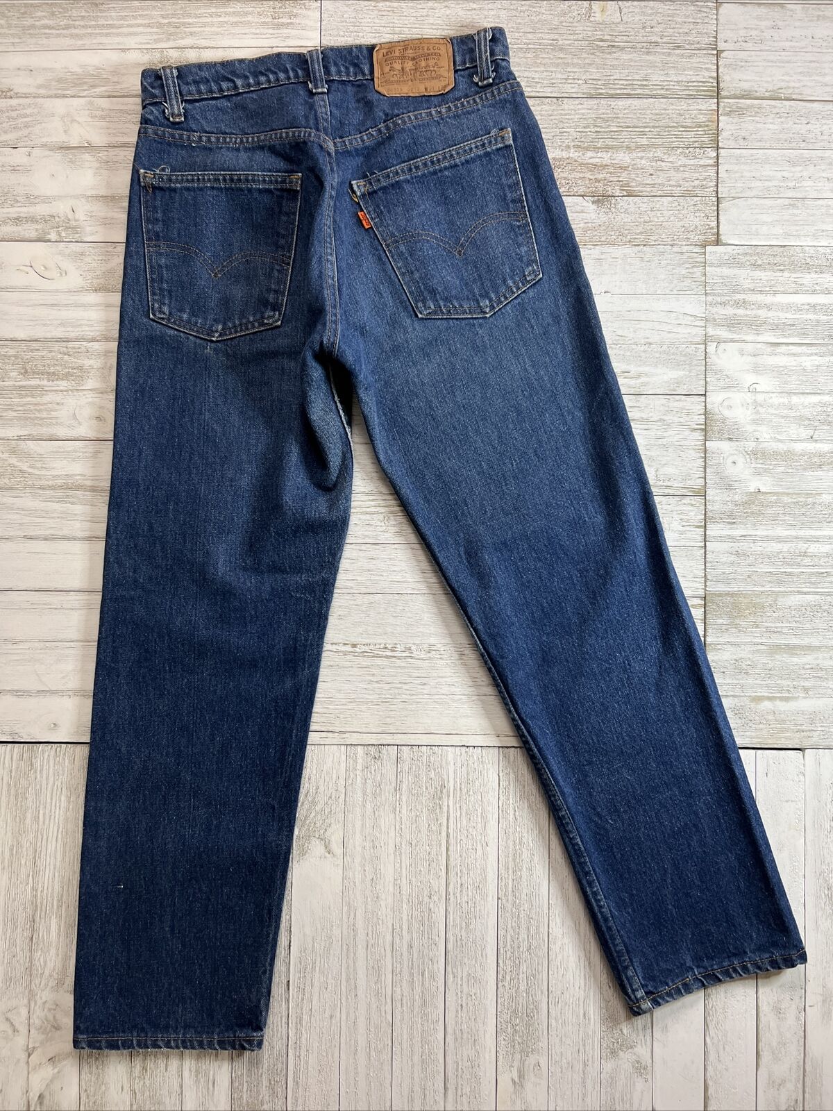 Vintage Levi's 20505-0217 Orange Tab Straight Leg Jea… - Gem Vintage Levi's 20505-0217 Orange Tab Straight Leg Jea… - Gem
