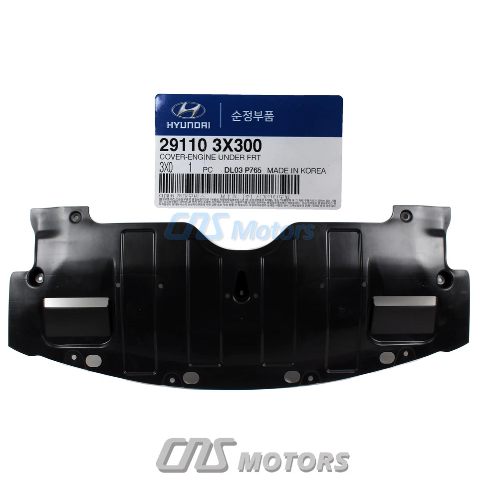 GENUINE Front Engine Under Cover for 2013 2014 Hyundai Elantra Coupe 291103X300 Foto 3 de 4
