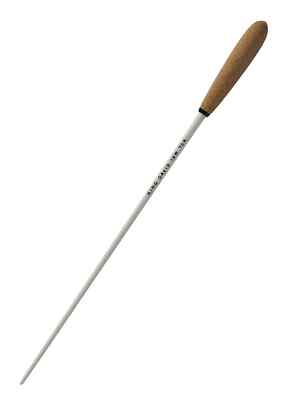 King David 12'' (30,5cm) Birkenholz Dirigenten Schlagstock konischer Korkgriff 12WTCK 