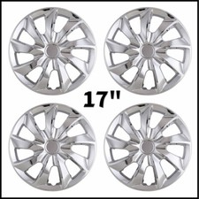 4 Pack17 Inch Universal Wheel Rim Cover Hubcaps Snap On Car Truck Fit R17 Tire 4 Pack17 Inch Universal Wheel Rim Cover Hubcaps Snap On Car Truck Fit R17 Tire