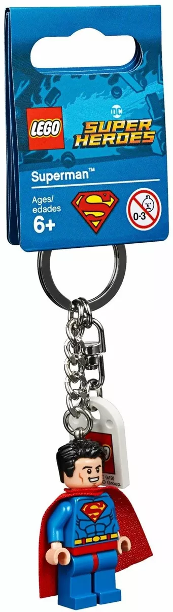 Superman lego keyring clearance