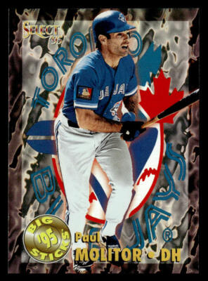 1995 Select #BS10 Paul Molitor Big Sticks