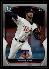 Tanner Hall 2023 Bowman Draft Chrome 1st Refractor D Card #BDC-174