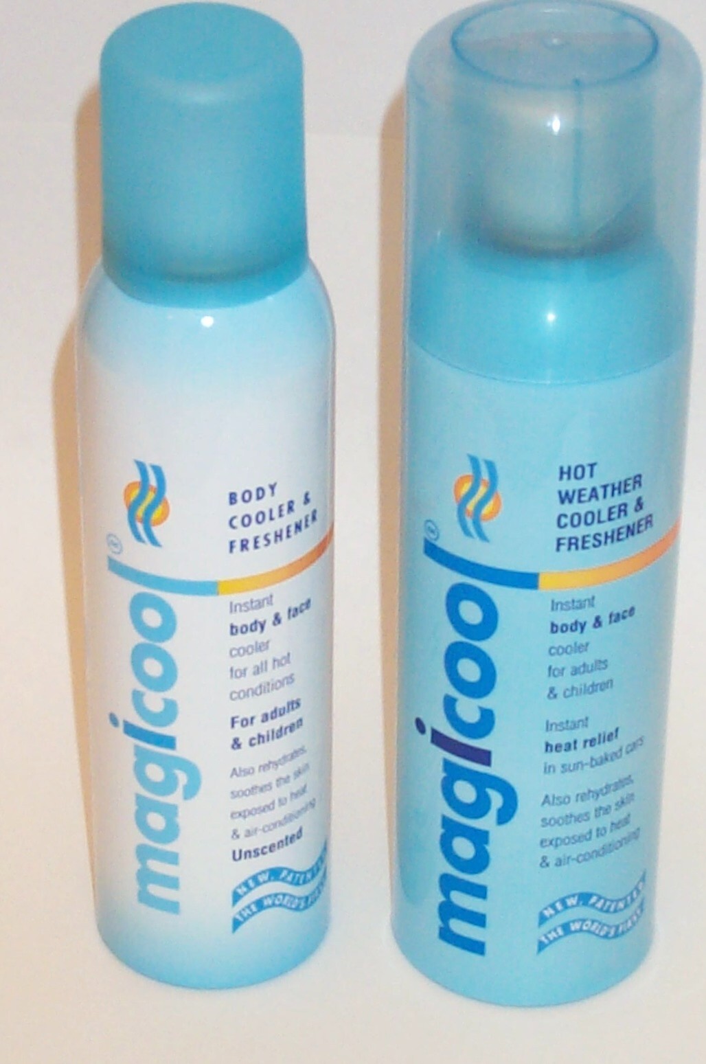 Magicool water-based instant cooling spray 150ml/200ml set - safe and ...
