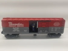 Lionel New York Central Pacemaker Operating Boxcar 19827 in Original Box