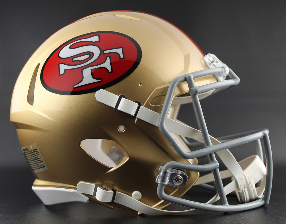 SAN FRANCISCO 49ers NFL Full Size REPLICA Throwback Football