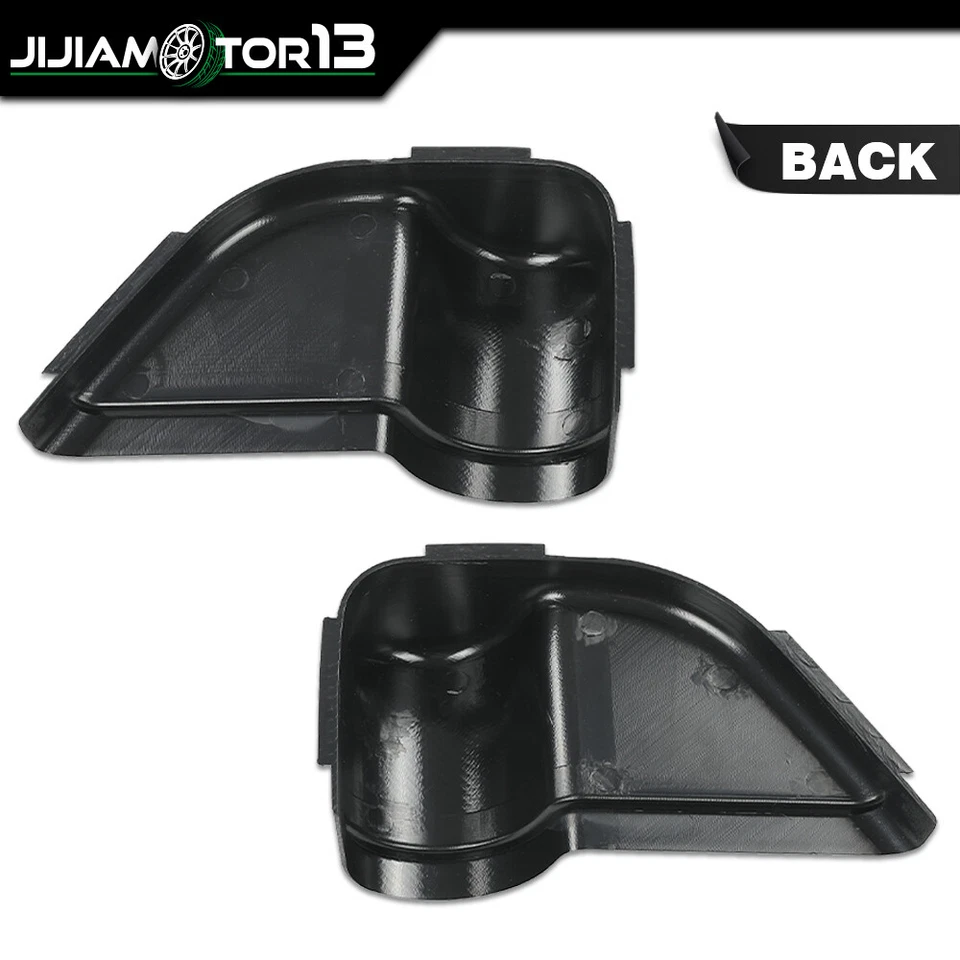 2x Cajas organizadoras de bolsillos de almacenamiento para puerta delantera aptas para Jeep Wrangler JK 2011-up Foto 4 de 4