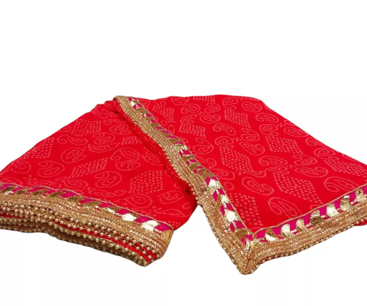 New bandhani saree cheap