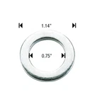 20 Pack Duplex Mag Washers For 14x1.5 Mag Lug Nuts