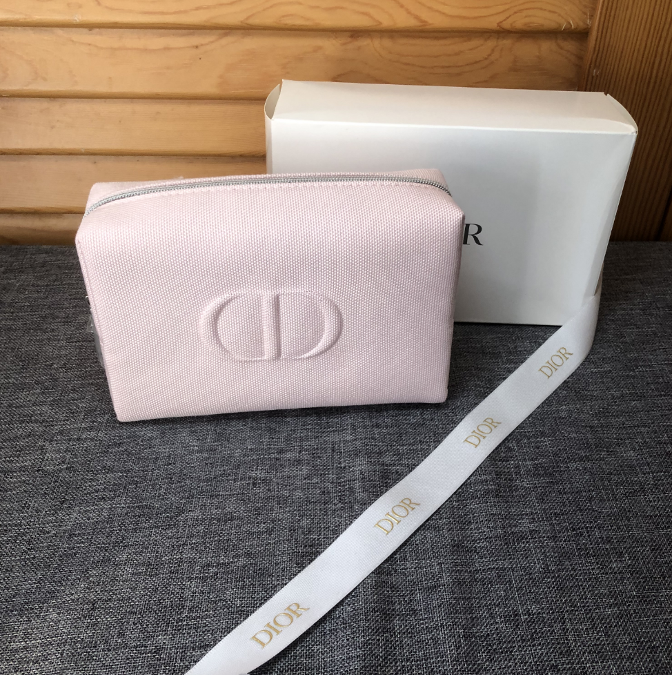 NEW Genuine Dior Beauté Makeup bag gift purchase convertible pouch
