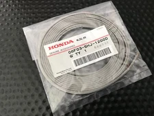 GENUINE OEM HONDA FRONT & REAR LIP SPOILER UNDERBODY MOLDING TAPE STRIP GRAY