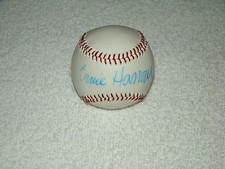 Ernie Harwell Hand Signed Baseball Autograph Signature MLB Detroit Tigers