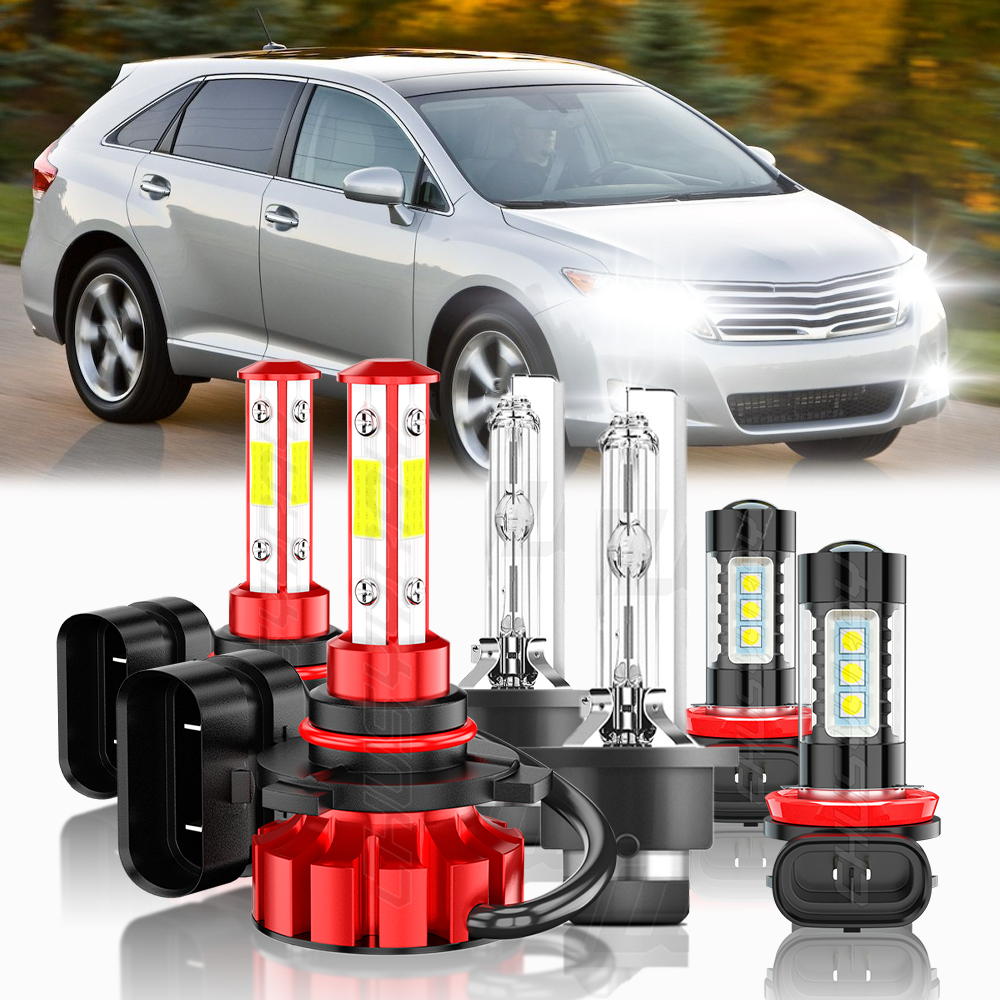 For TOYOTA VENZA 2009-2012 HID/LED Headlight High&Low Beam Fog