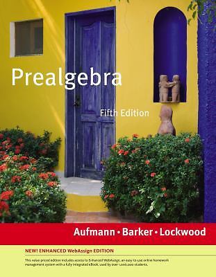 Prealgebra, Enhanced Edition (with Webassign Printed Access Card,...