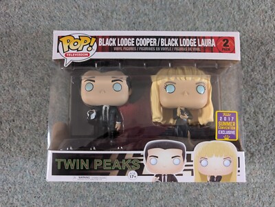 Funko Pop Television Twin Peaks Black Lodge Cooper & Laura (2 Pack