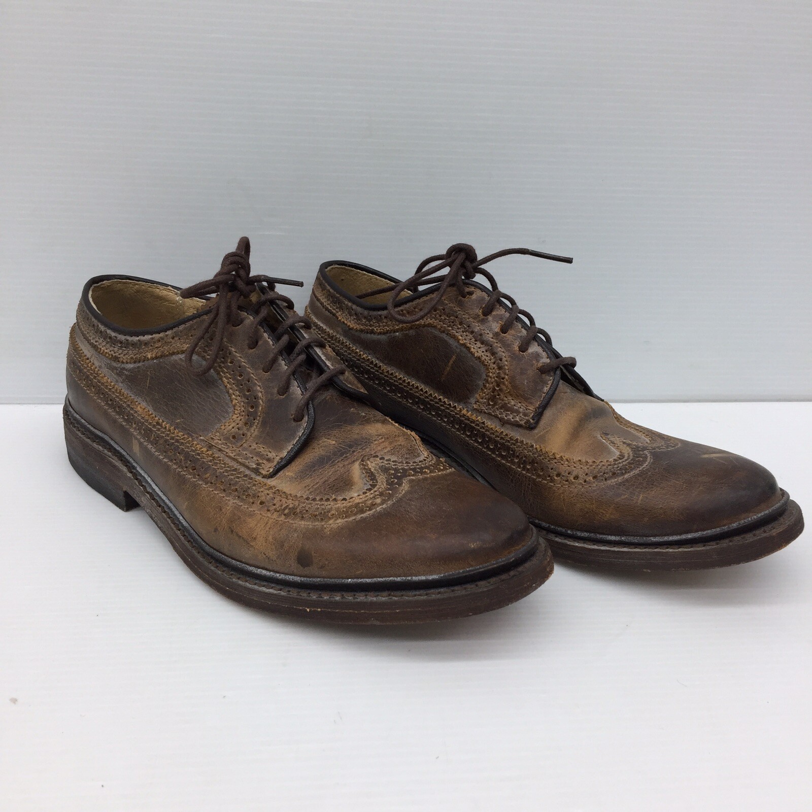 Leather Wingtip Oxford Shoes Womens 