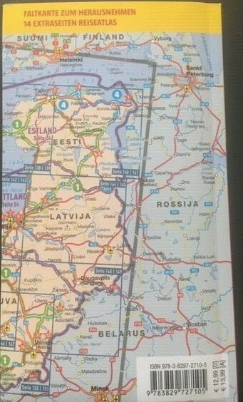 Thumbnail - Marco Polo Reiseführer Baltikum - Aktuelle Auflage 2019