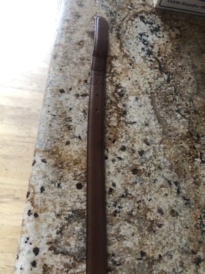 Coach Leather Vintage Belt Tanned Cowhide Mahogany Genuine  display picture 1