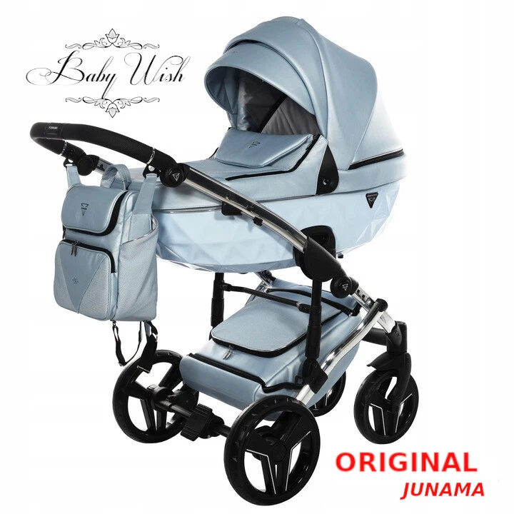 JUNAMA S-CLASS V2 VERSION BABY PRAM EXCLUSIVE BUGGY 2in1 CARRYCOT + PUSHCHAIR