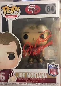 Joe Montana Signed Funko Pop HOF 2000 49ers Tristar COA | eBay