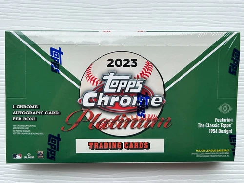 2023 Topps Chrome Platinum Anniversary Baseball Sealed Hobby Box