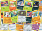 Lot de 26 cartes POKEMON neuves ORIGINE PERDUE  (sans doubles ni energies)
